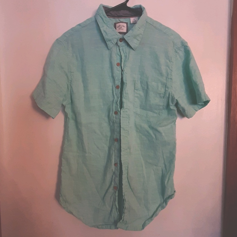 Rebel James & Charli button down short sleeves